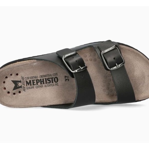 Mephisto Harmony Black Sandals - Picture 13 of 16